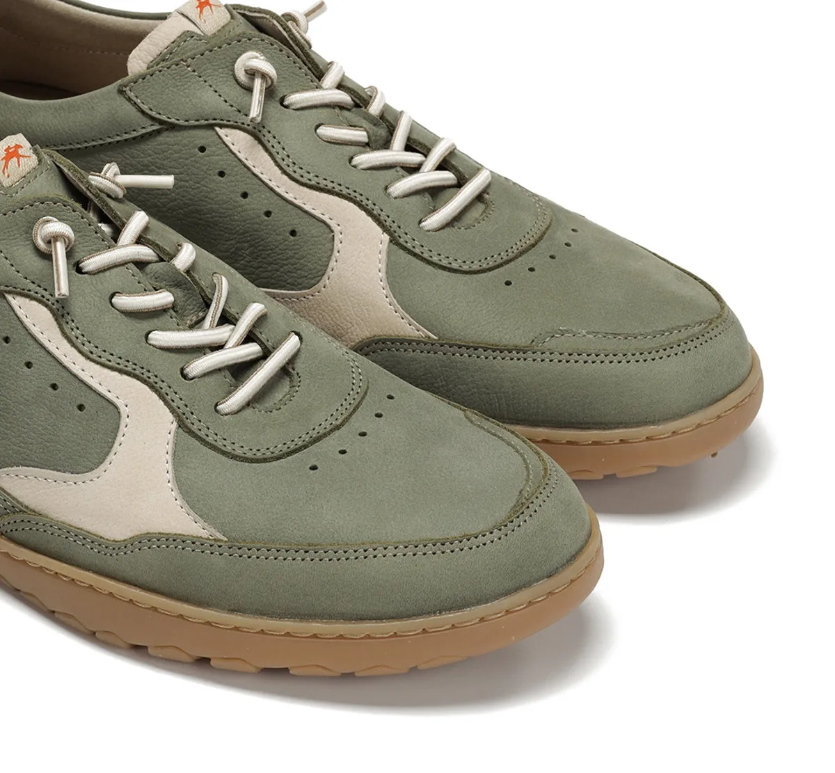 Fluchos Lenox F2239 sneakers uomo verdi suola bianca