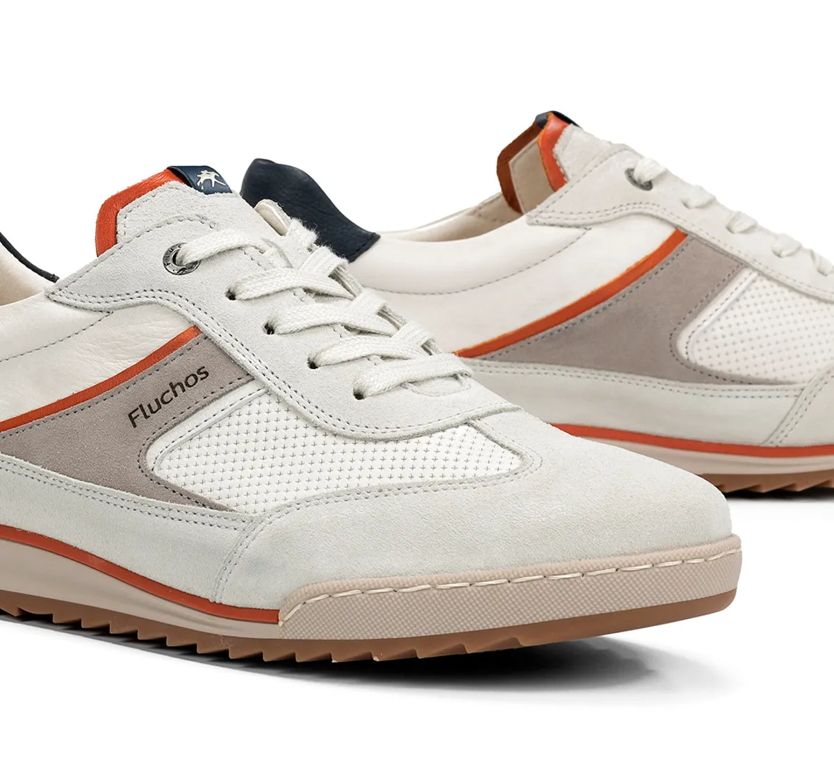 Fluchos Elder F2184 sneakers uomo bianche comode