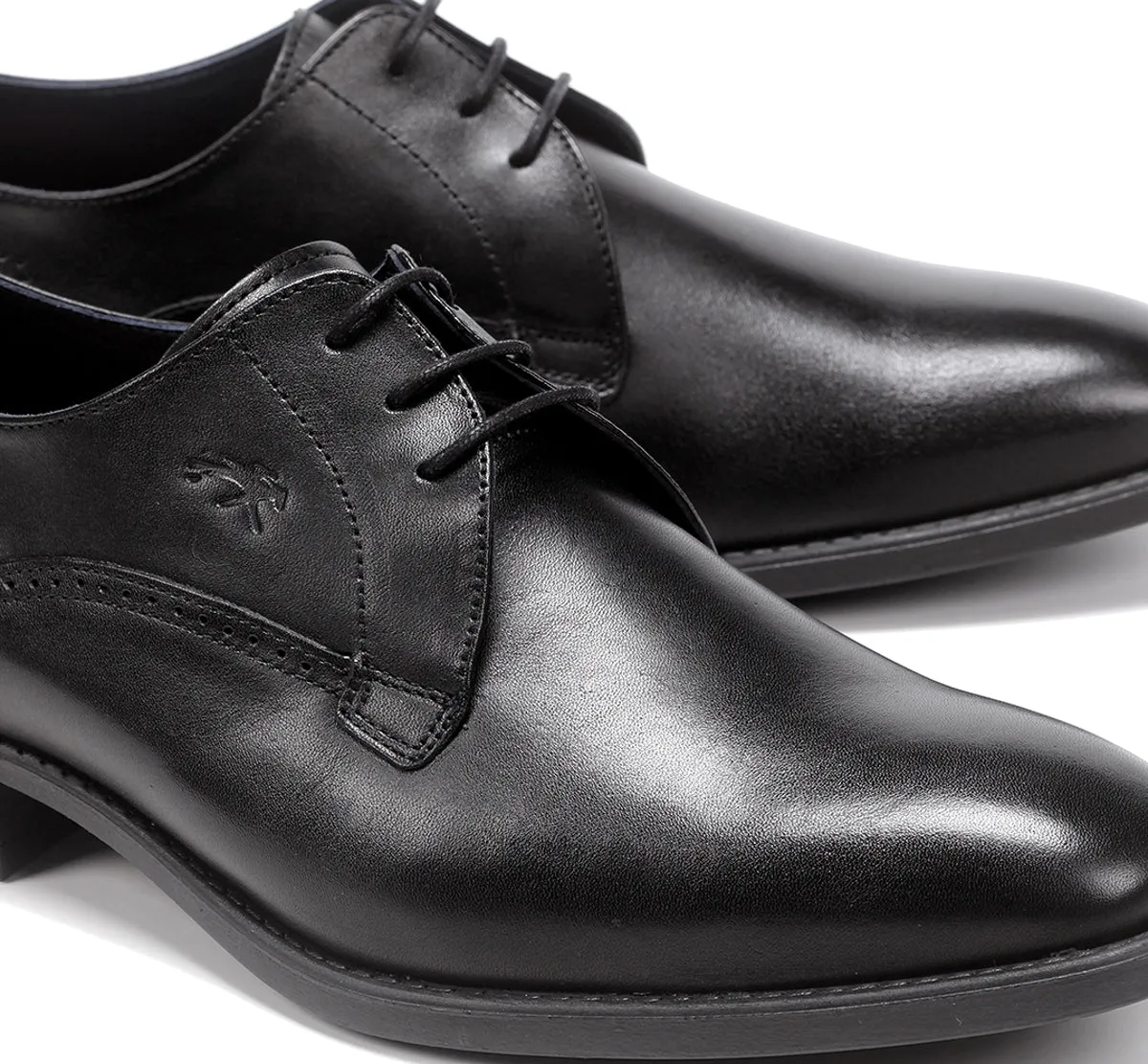 Fluchos Luke F1056 scarpe uomo nere eleganti