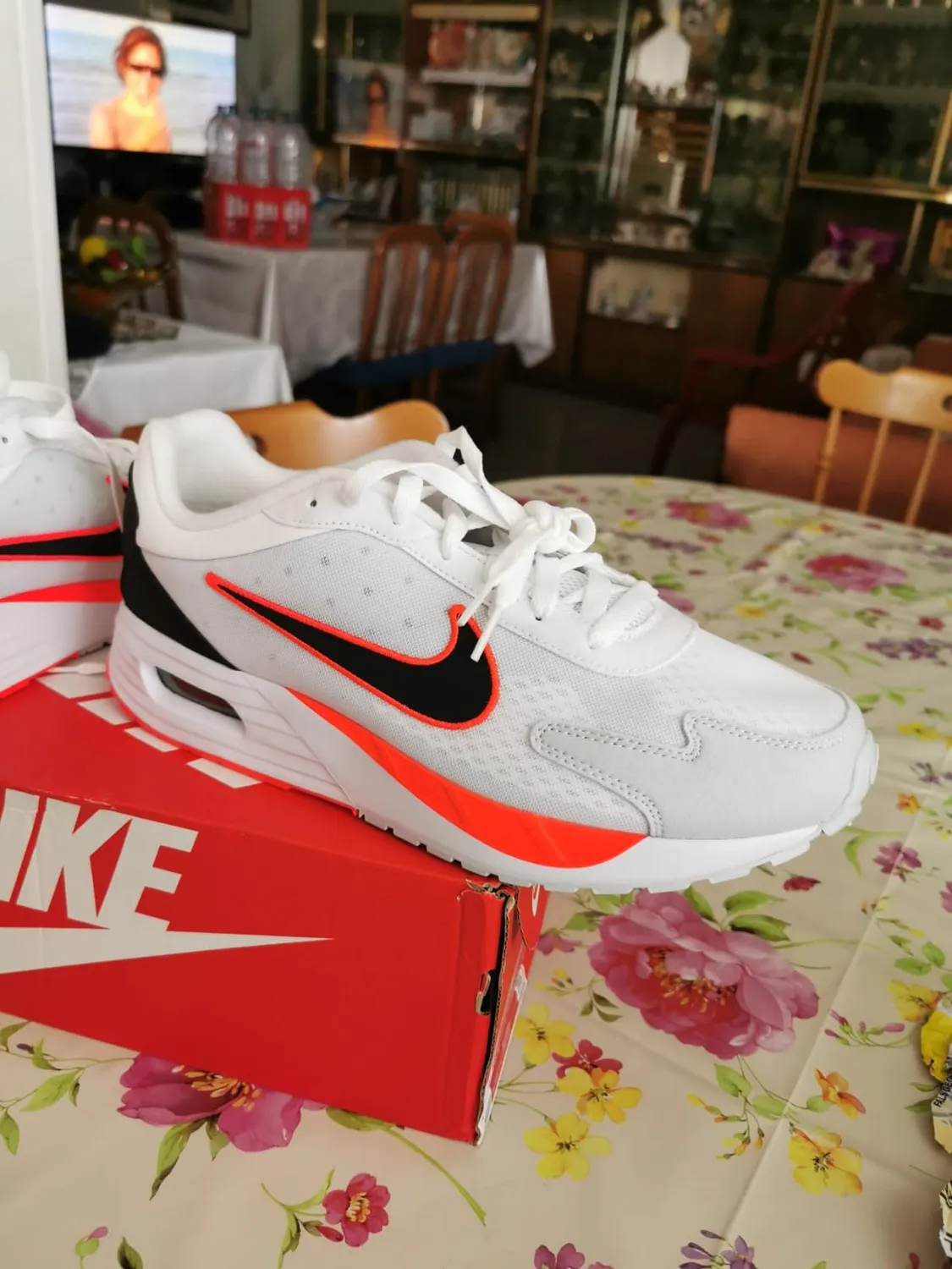 Nike Air Max Solo sneakers uomo grigio rosso 44 EU