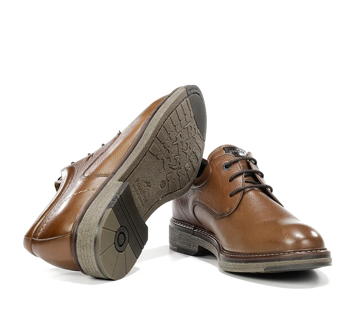 Fluchos Kasper F1815 scarpe uomo marroni pelle