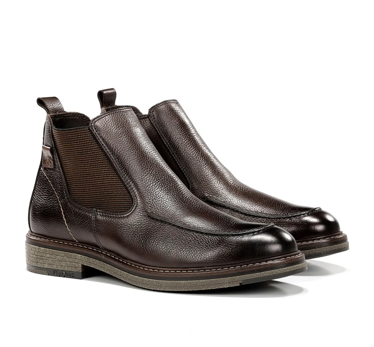 Fluchos Kasper F1821 stivaletti marroni classici uomo