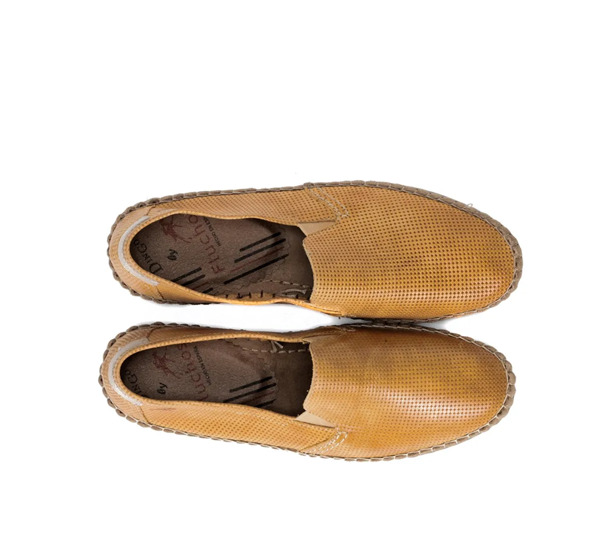 Fluchos Bahamas 8674 Mocassini Uomo Gialli Slip On