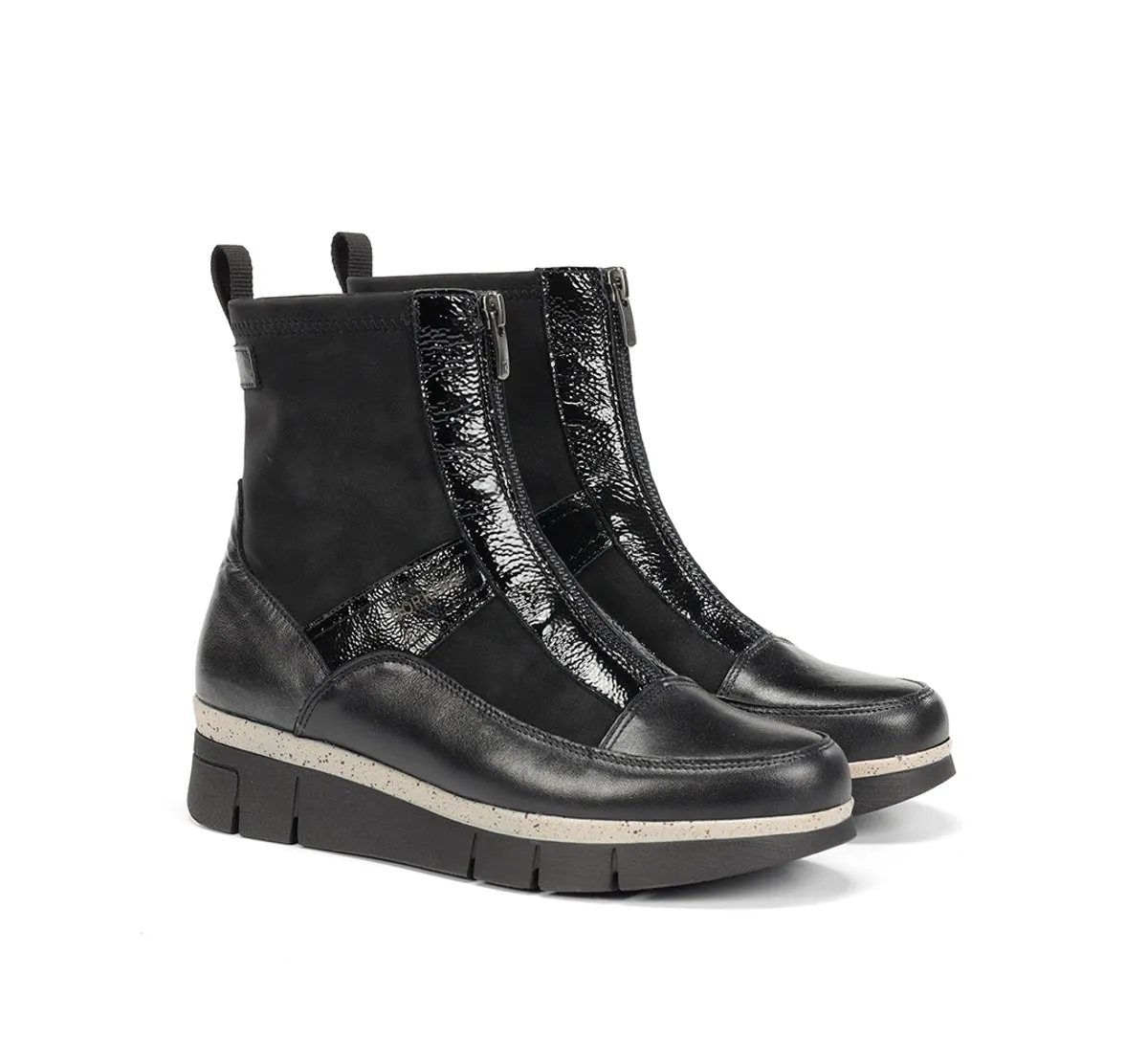 Dorking by Fluchos India D9331 Stivaletto Nero Donna