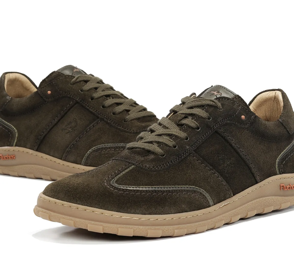 Fluchos Jerry F2502 sneakers uomo verdi pianta larga