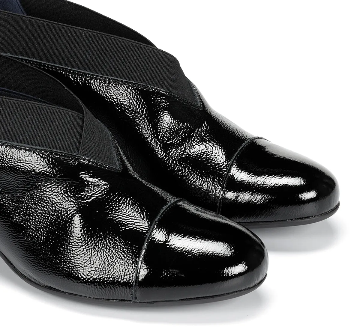 Fluchos Geminis D8638 scarpe donna nero tacco medio