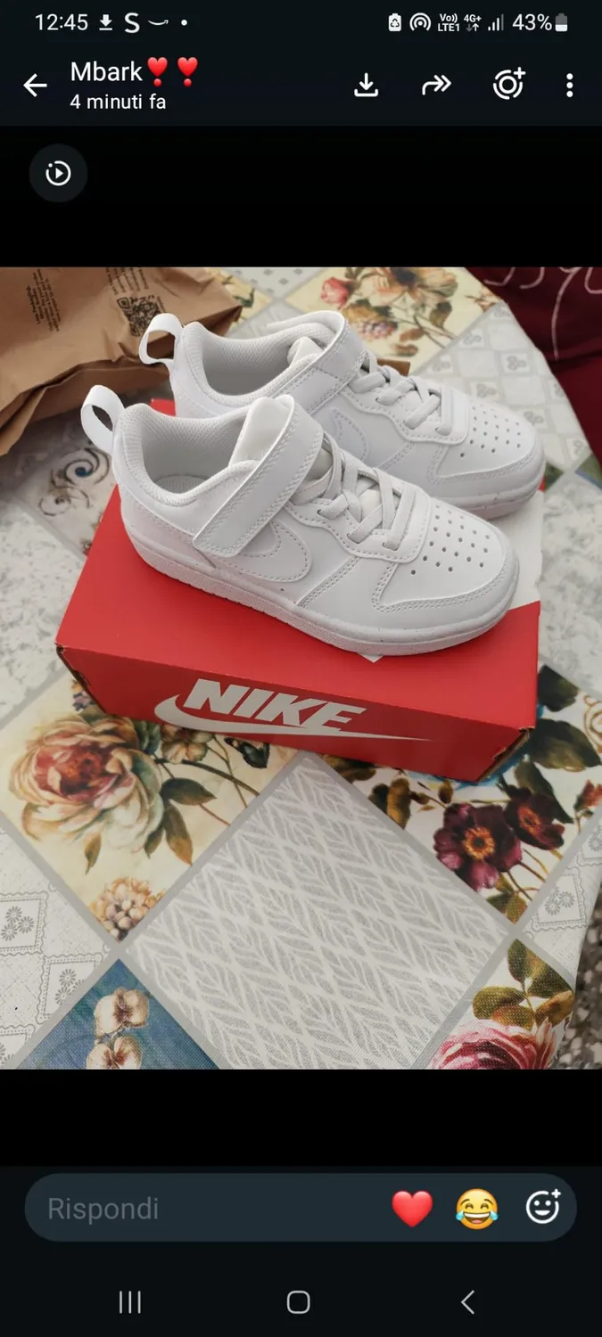 Nike Court Borough Low Recraft sneakers bimbo 35.5 EU
