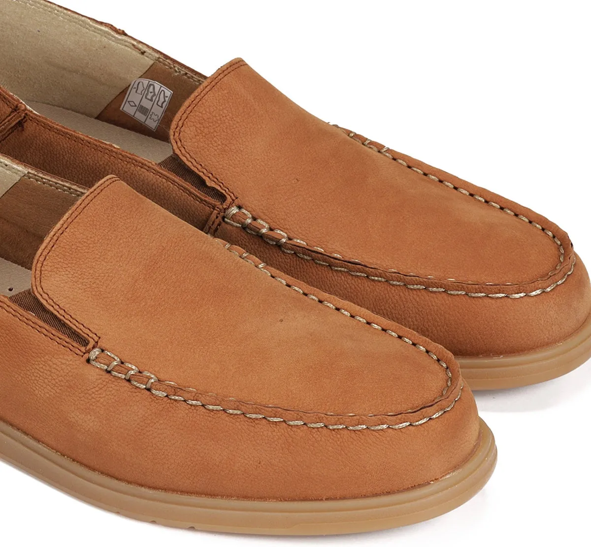 Fluchos Tribal F2193 mocassini uomo marrone gomma