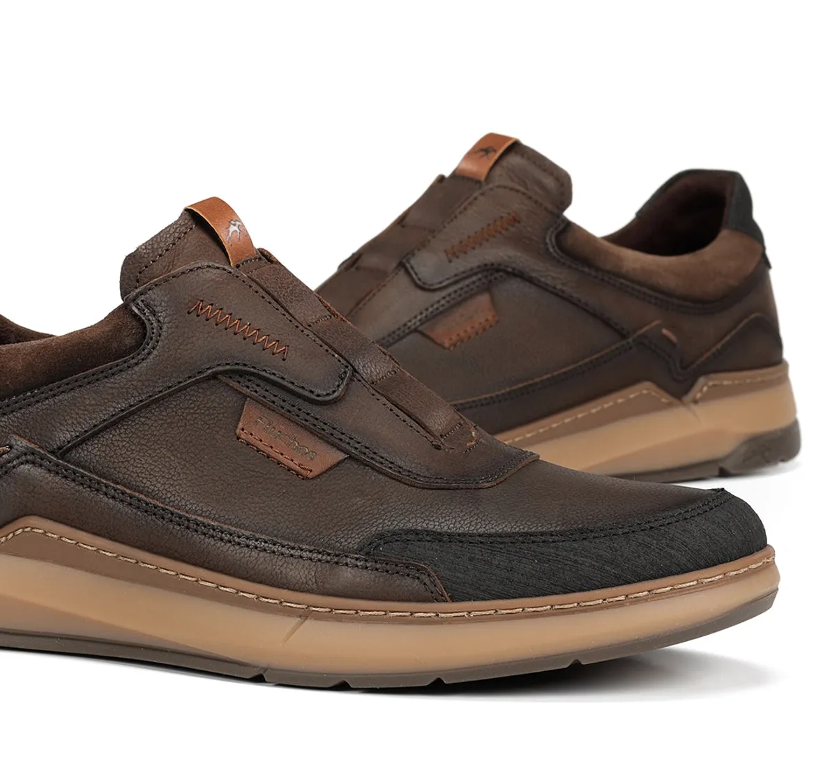 Fluchos Jeff F2278 sneakers marrone uomo casual