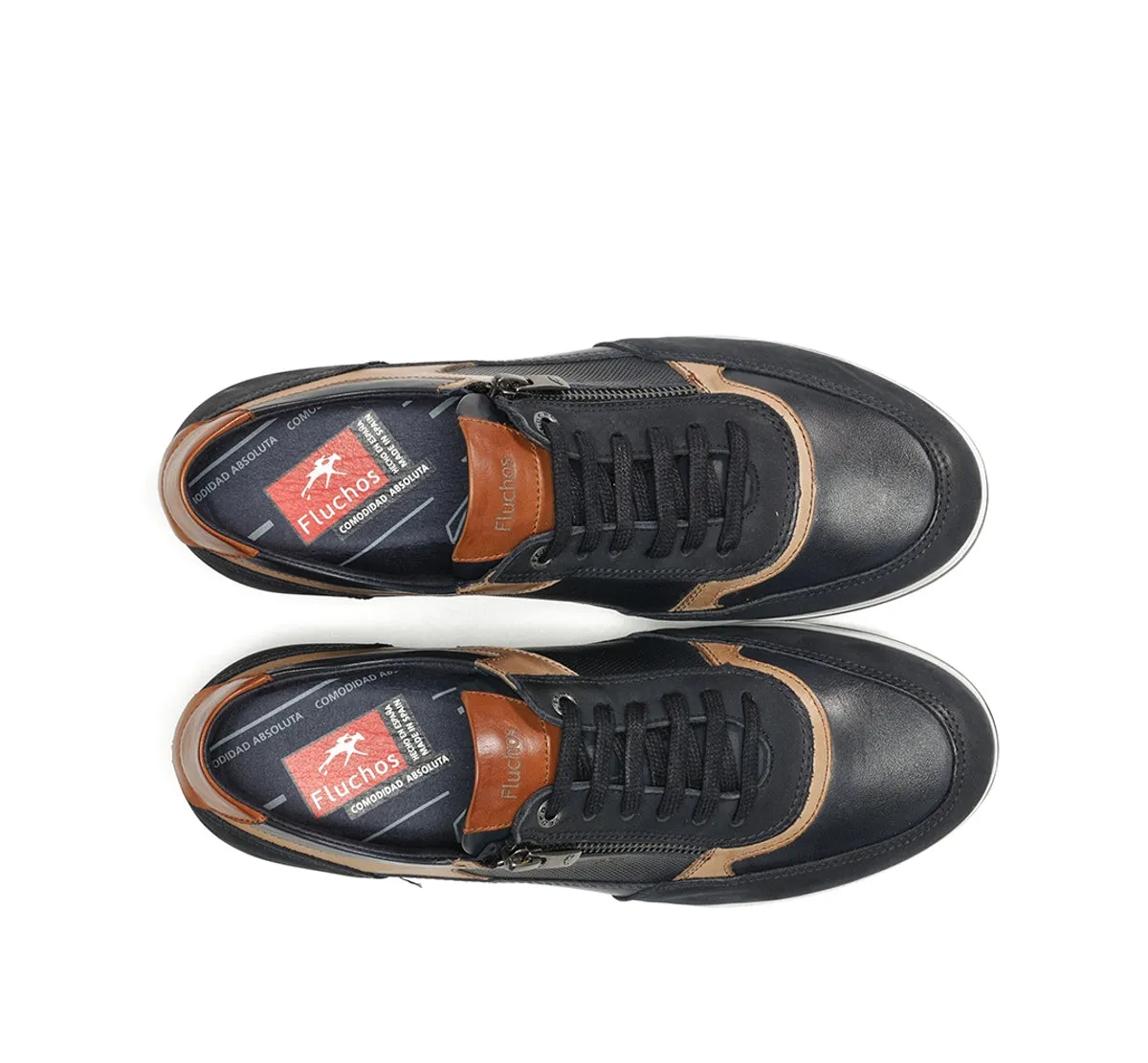 Fluchos Daniel F1288 sneakers uomo blu casual