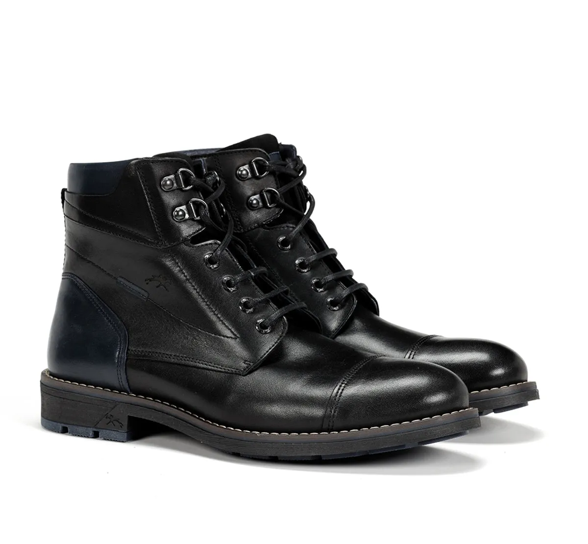 Fluchos Terry F1342 stivali uomo neri pelle