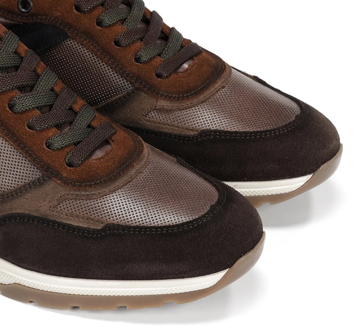 Fluchos Louis F1959 sneakers uomo marroni pelle