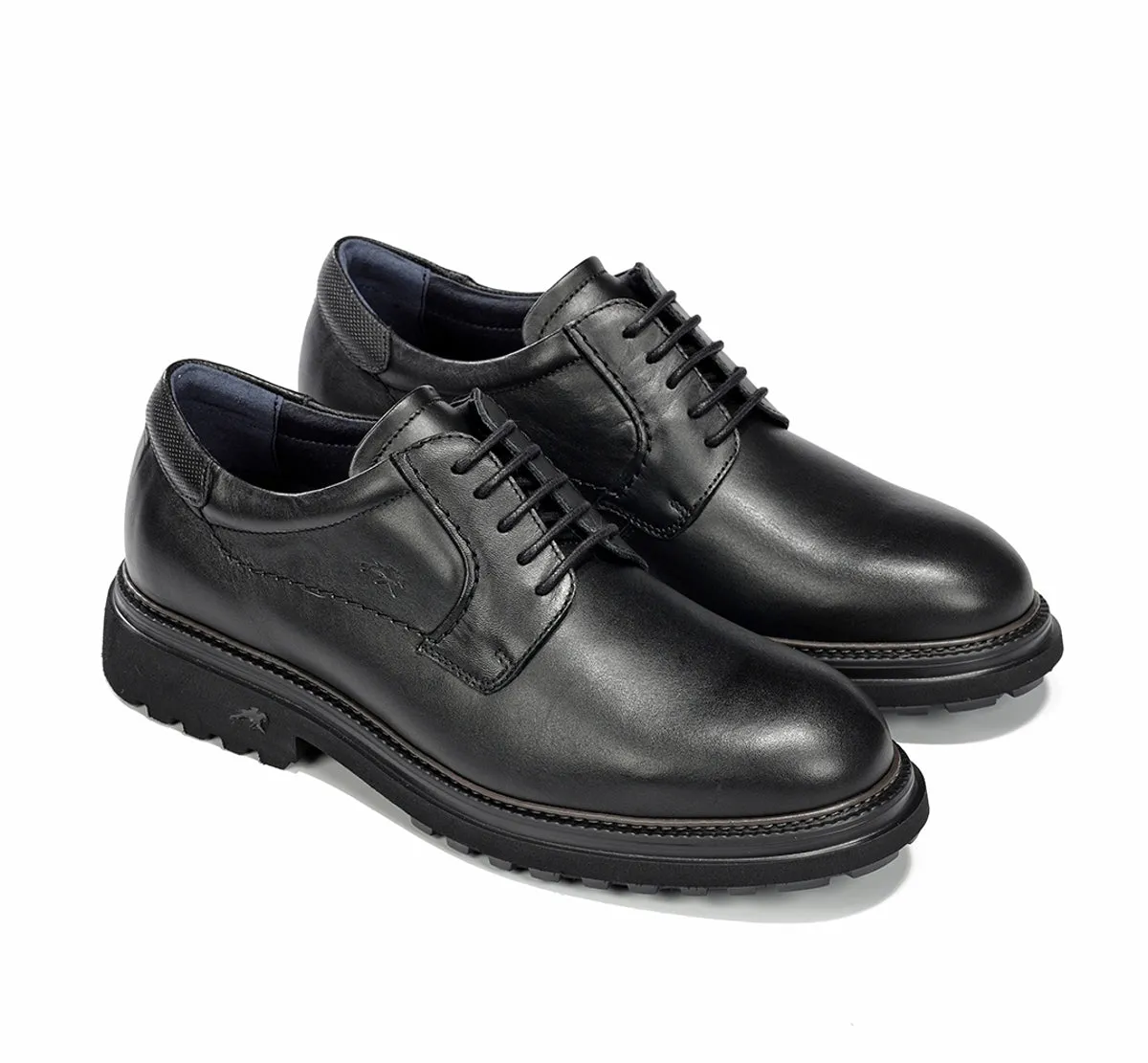 Fluchos Lincon F2054 Scarpe Uomo Nere Classiche