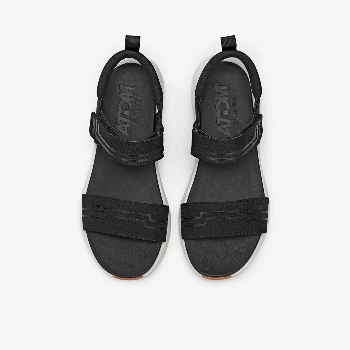 Fluchos Fusion V3 AT206 sandali donna nero sportivi