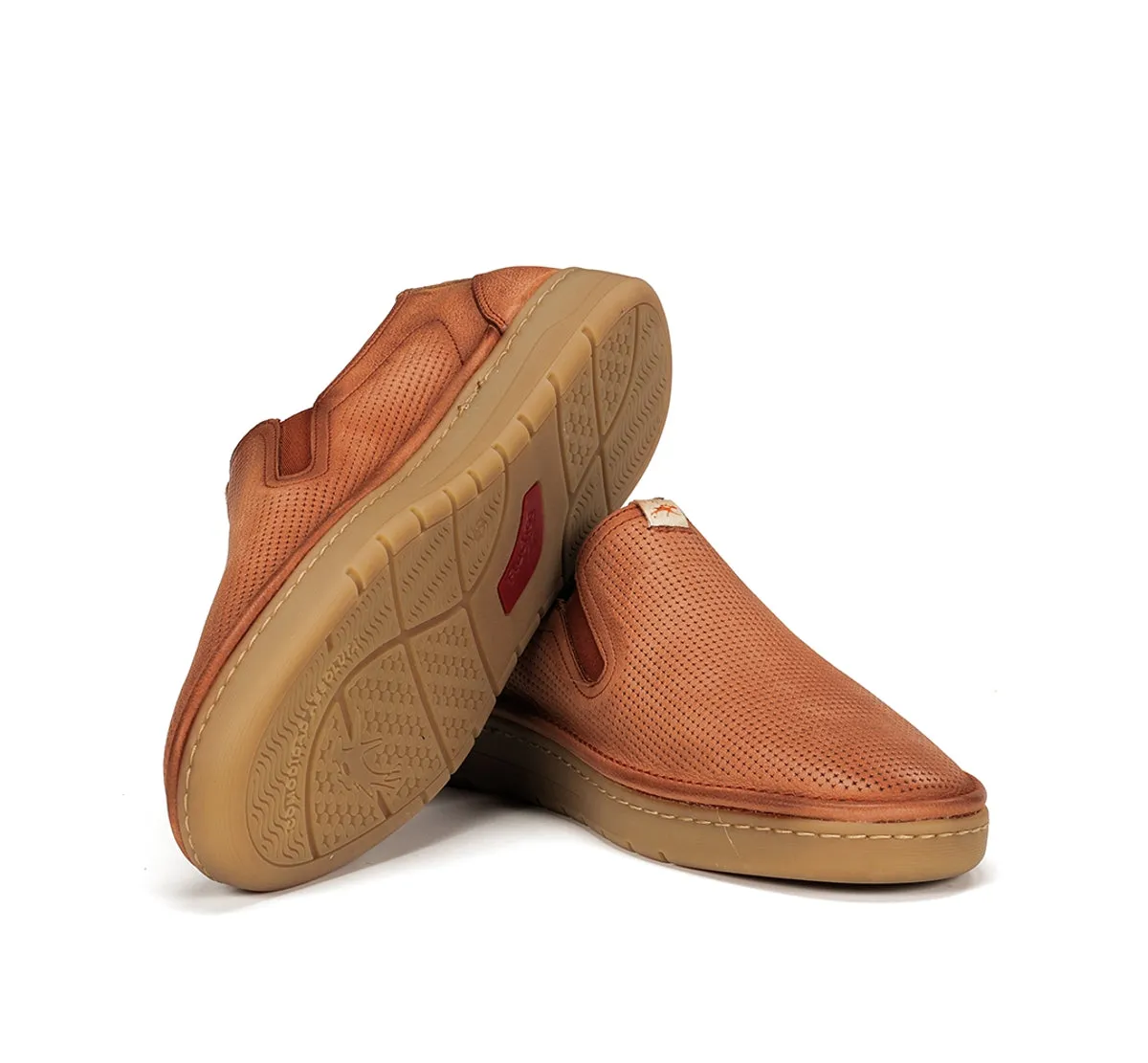 Fluchos Leo F1946 slip on uomo arancioni