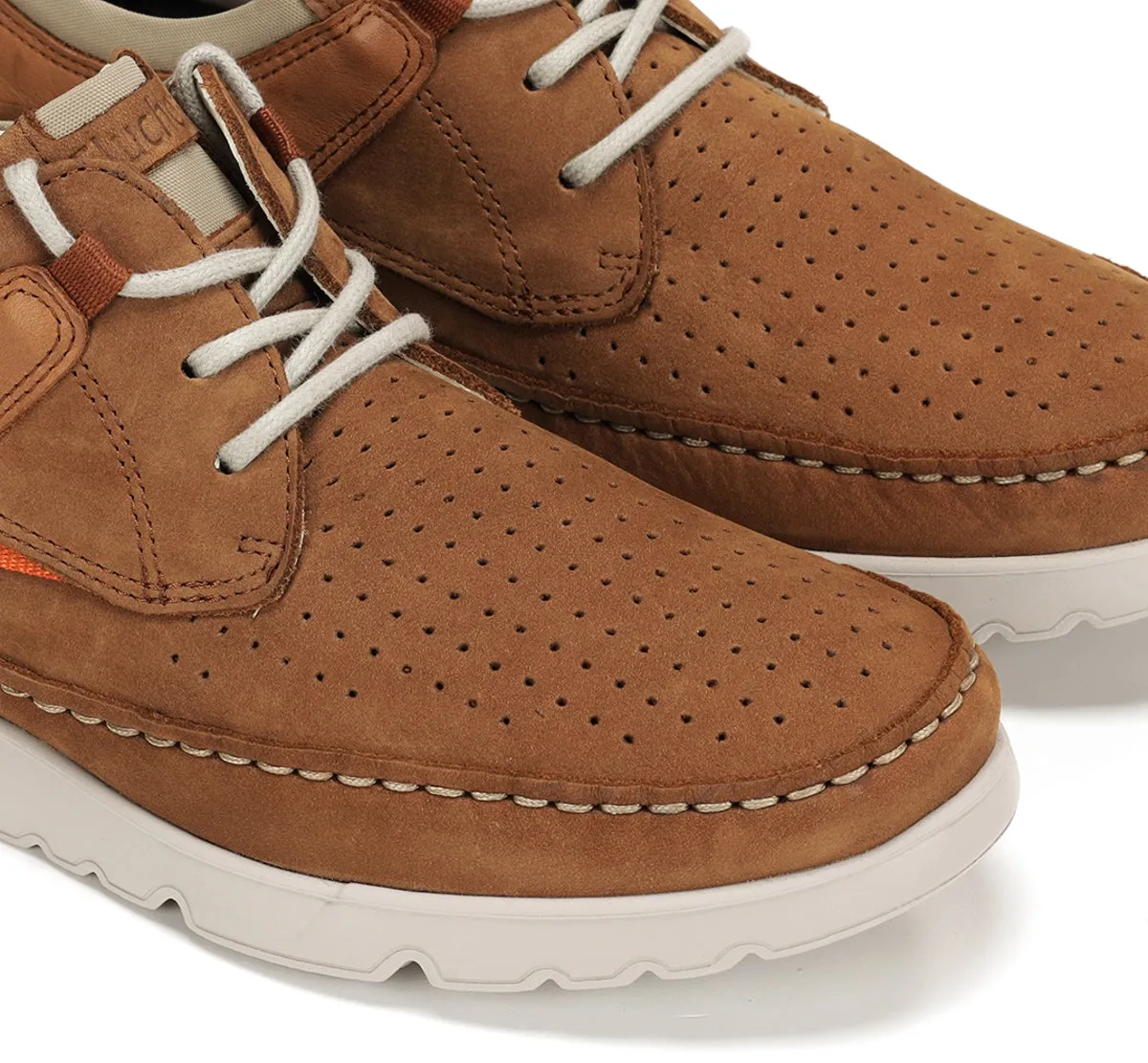 Fluchos Daryl F1455 scarpe uomo marroni estive