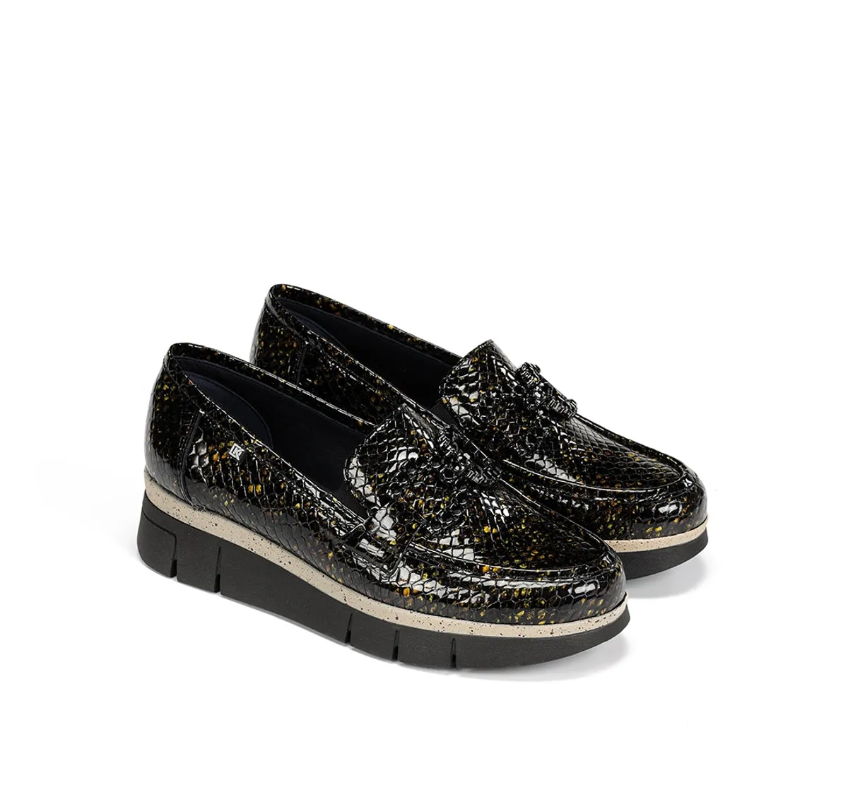 Dorking India D9325 mocassino donna marrone sportivo