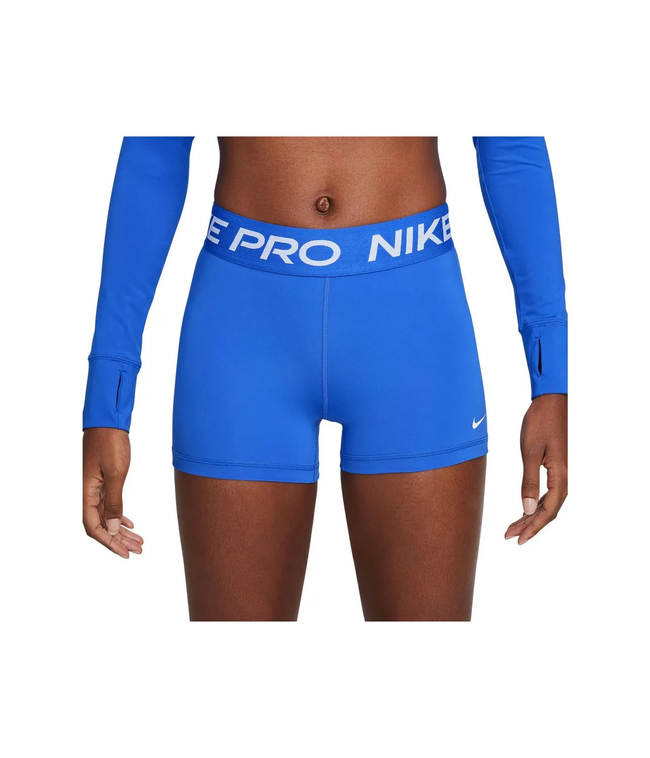 Nike Pro 365 shorts donna bianchi 3" Dri-FIT