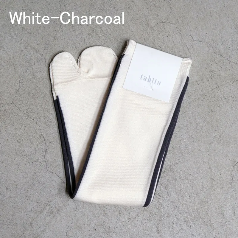Tabito 07 Tabi Line Socks calzini bicolore 23-25 cotone