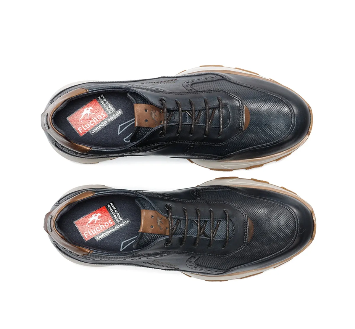 Fluchos Walter F2082 Sneakers Uomo Blu Suola EVA