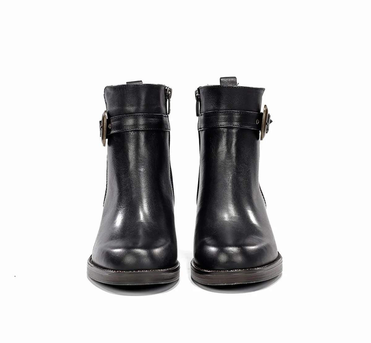 Fluchos Linet D9801 stivaletti donna nero pelle