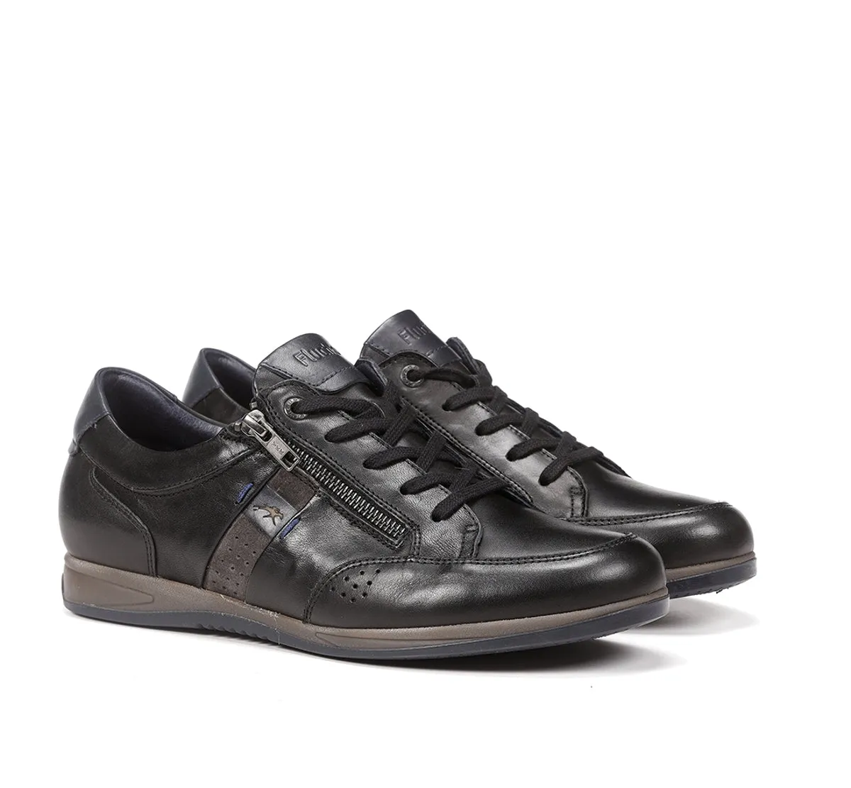 Fluchos Daniel F1280 Scarpe Uomo Nere Casual