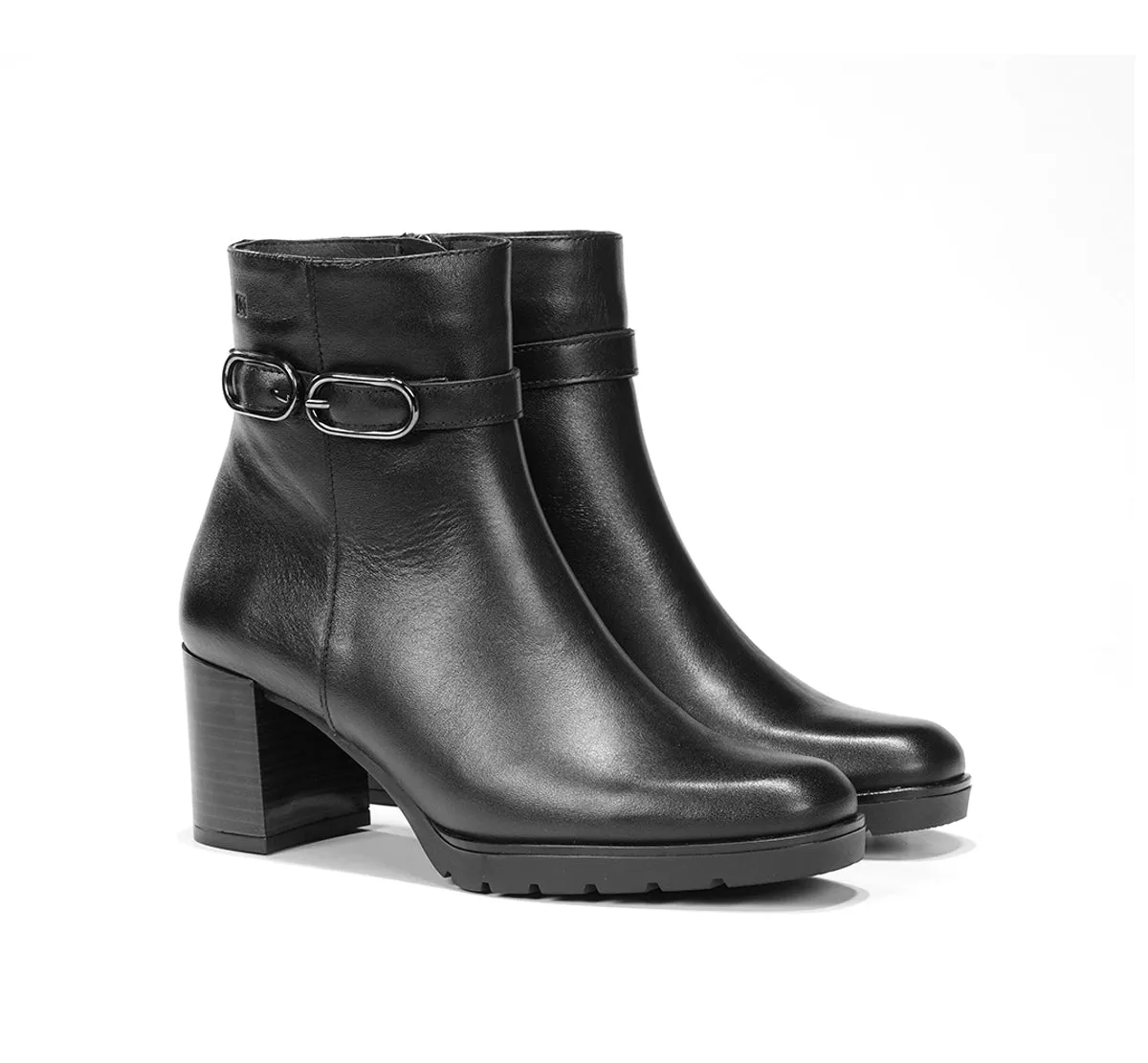 Dorking Sesma D9809 stivaletti neri donna tacco alto