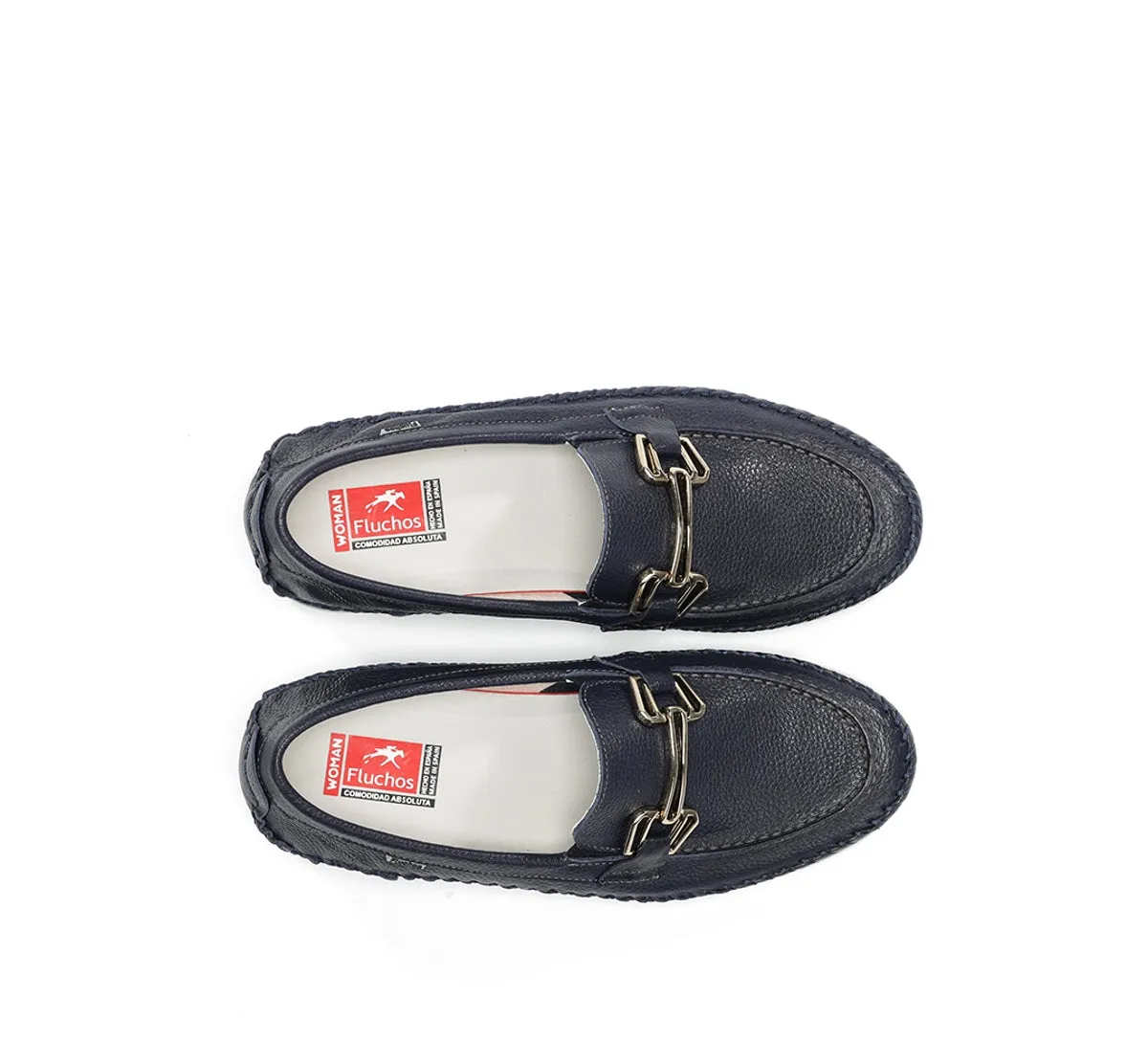 Fluchos Sella F2141 mocassino blu donna