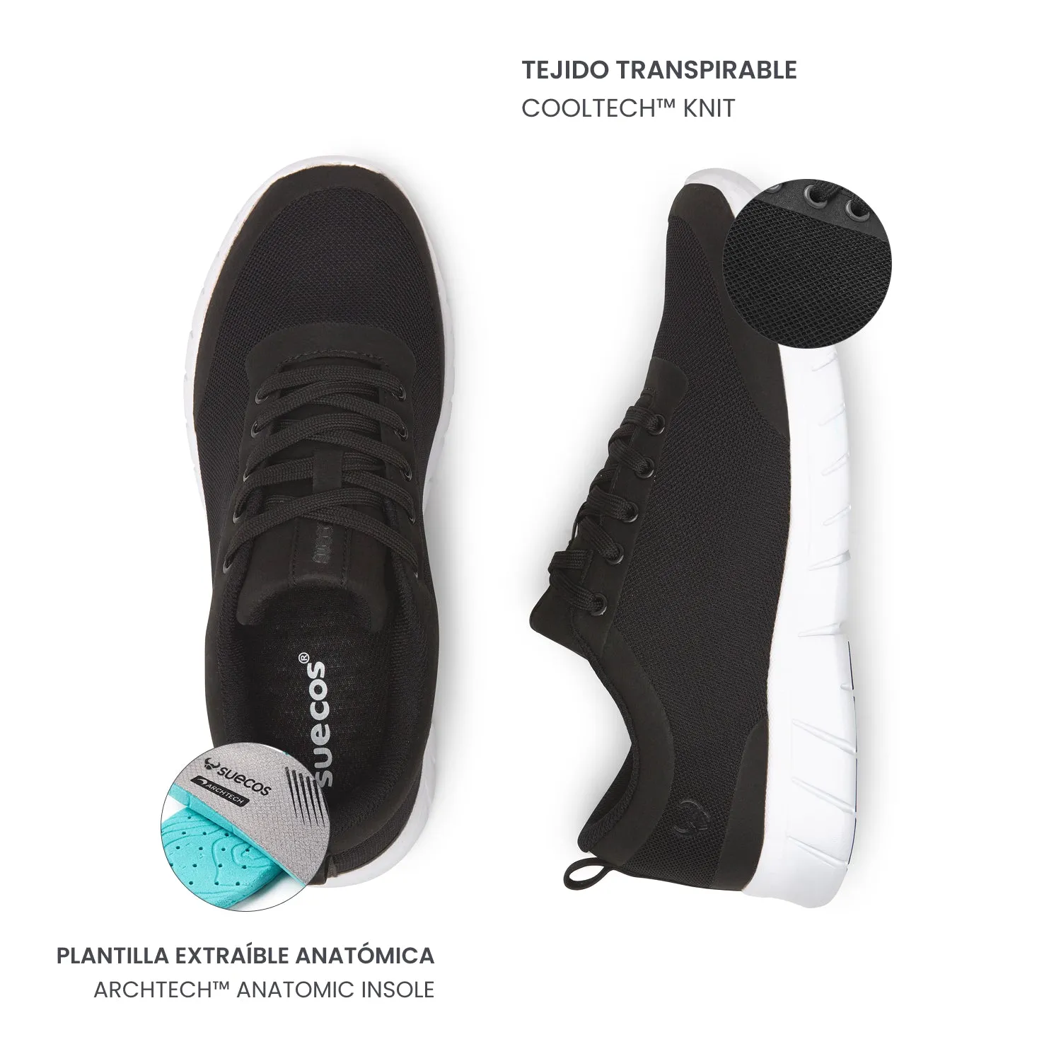 Suecos Alma Velvety scarpe bianco nero eleganti