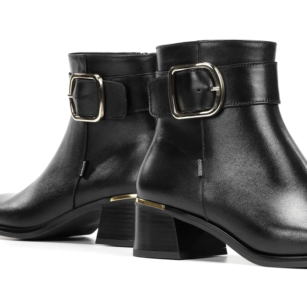 Fluchos Kim D9603 stivaletto donna nero tacco basso