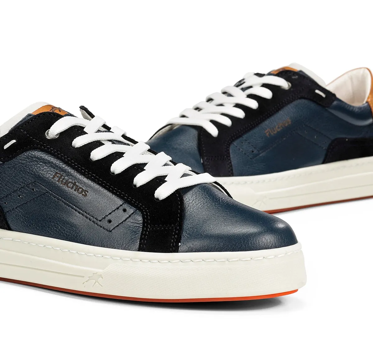 Fluchos Nemo F2216 sneakers uomo blu suola alta