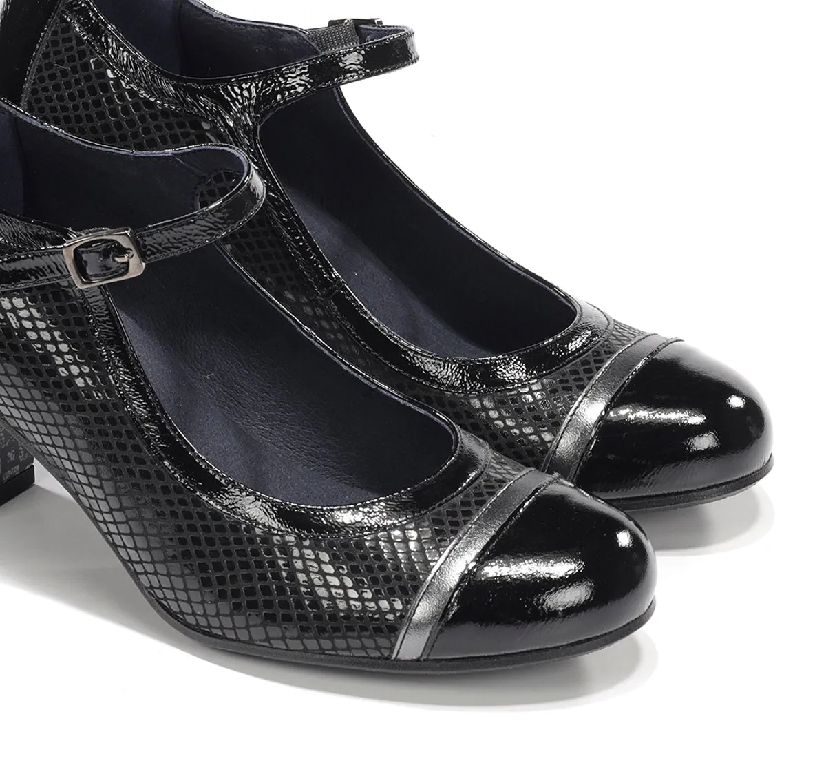 Fluchos Rodin D8669 Scarpe Nero Fibbia