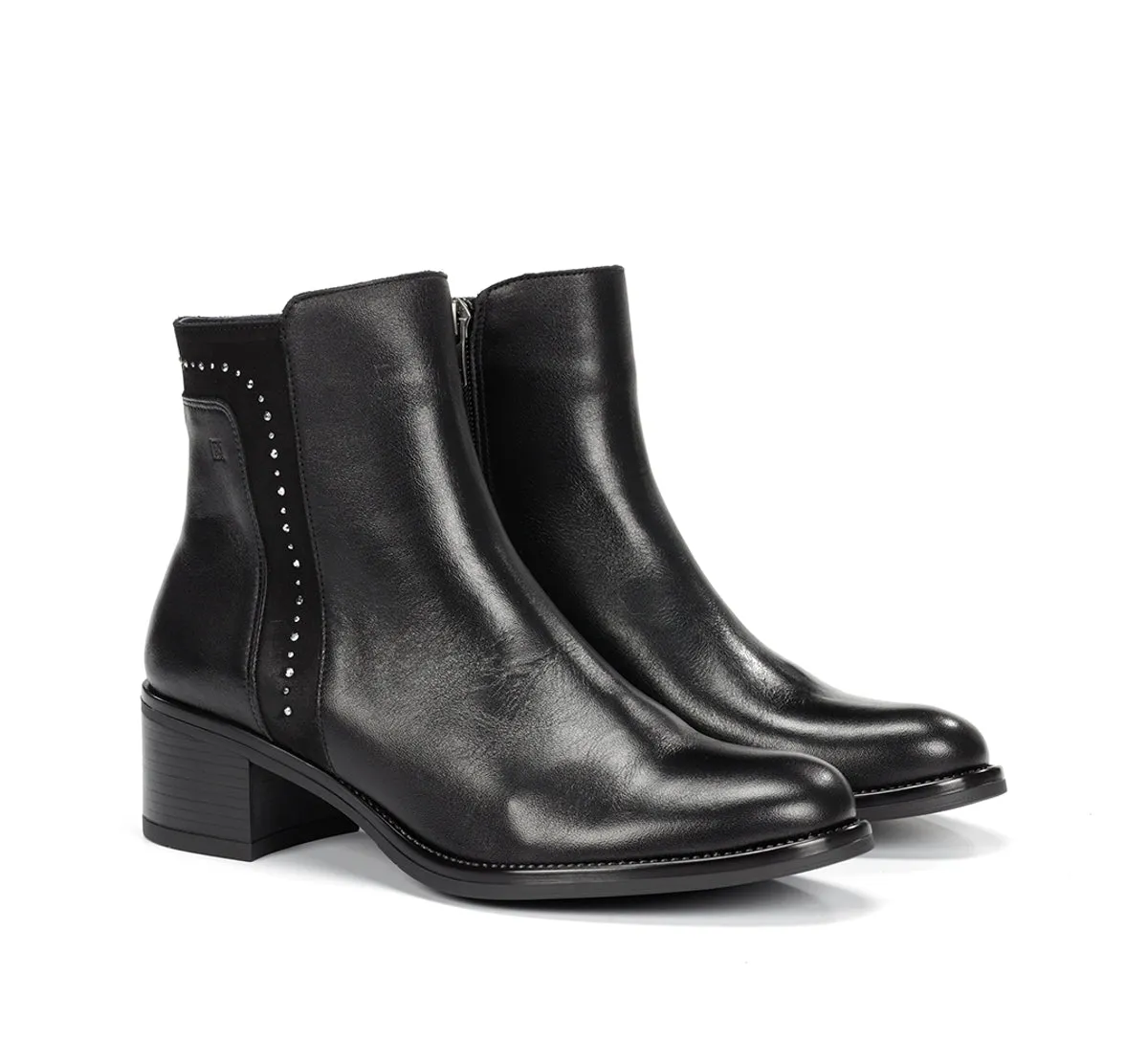 Dorking Chiara D9134 stivaletti donna neri punta