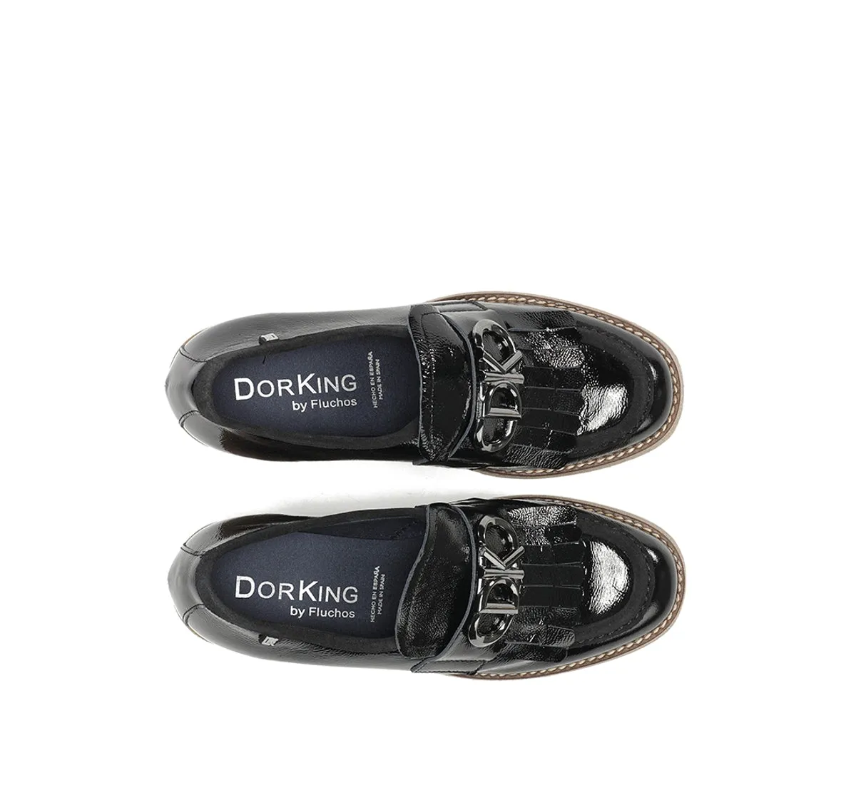 Dorking Oprah D9352 Mocassino Donna Nero Tacco Medio