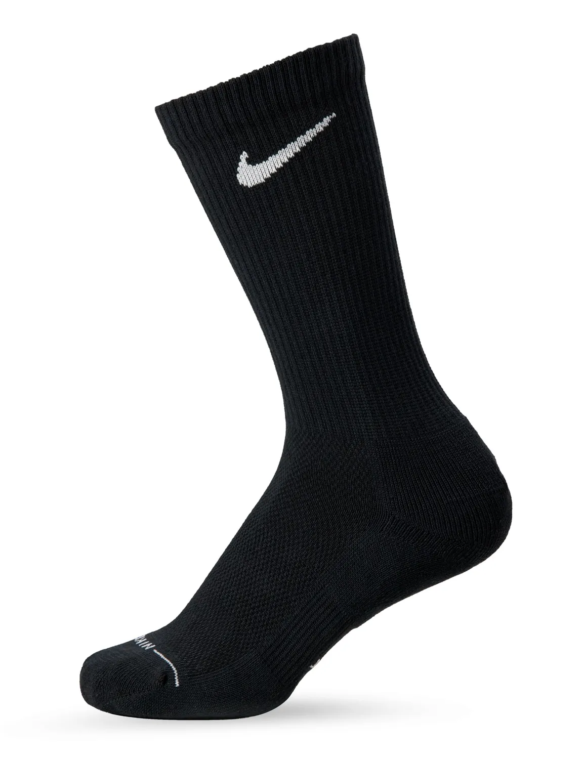 Nike Elevated Crew calzini 3 paia L marroni cotone