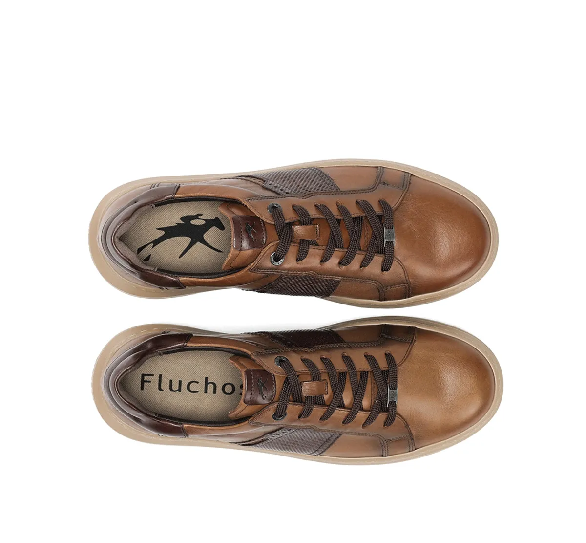 Fluchos Boston F2043 sneakers uomo marroni casual