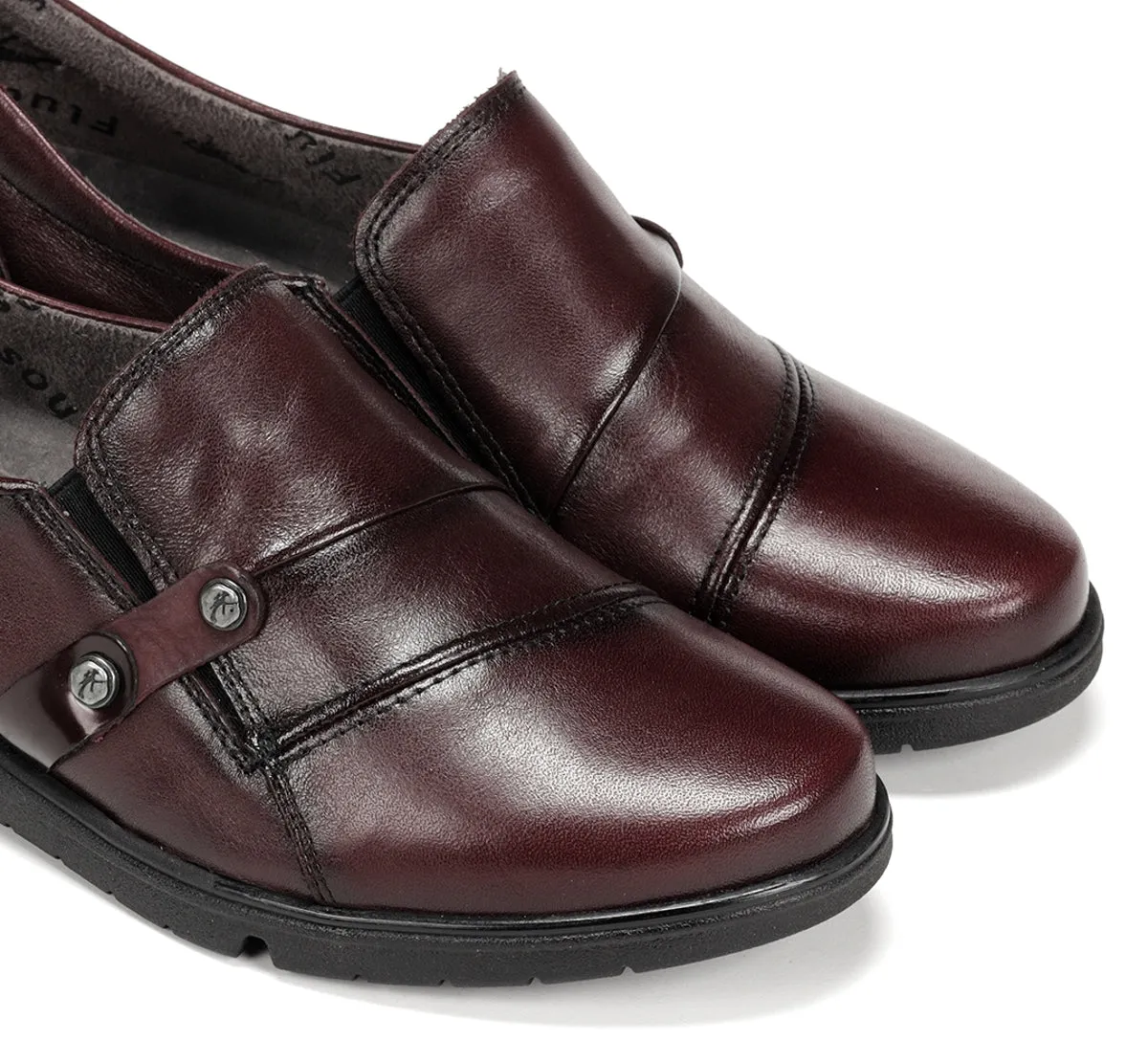 Fluchos Styll F1567 scarpe donna bordeaux comfort
