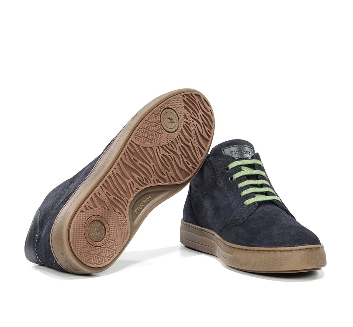Fluchos Nemo F2267 polacchino blu uomo suola chunky
