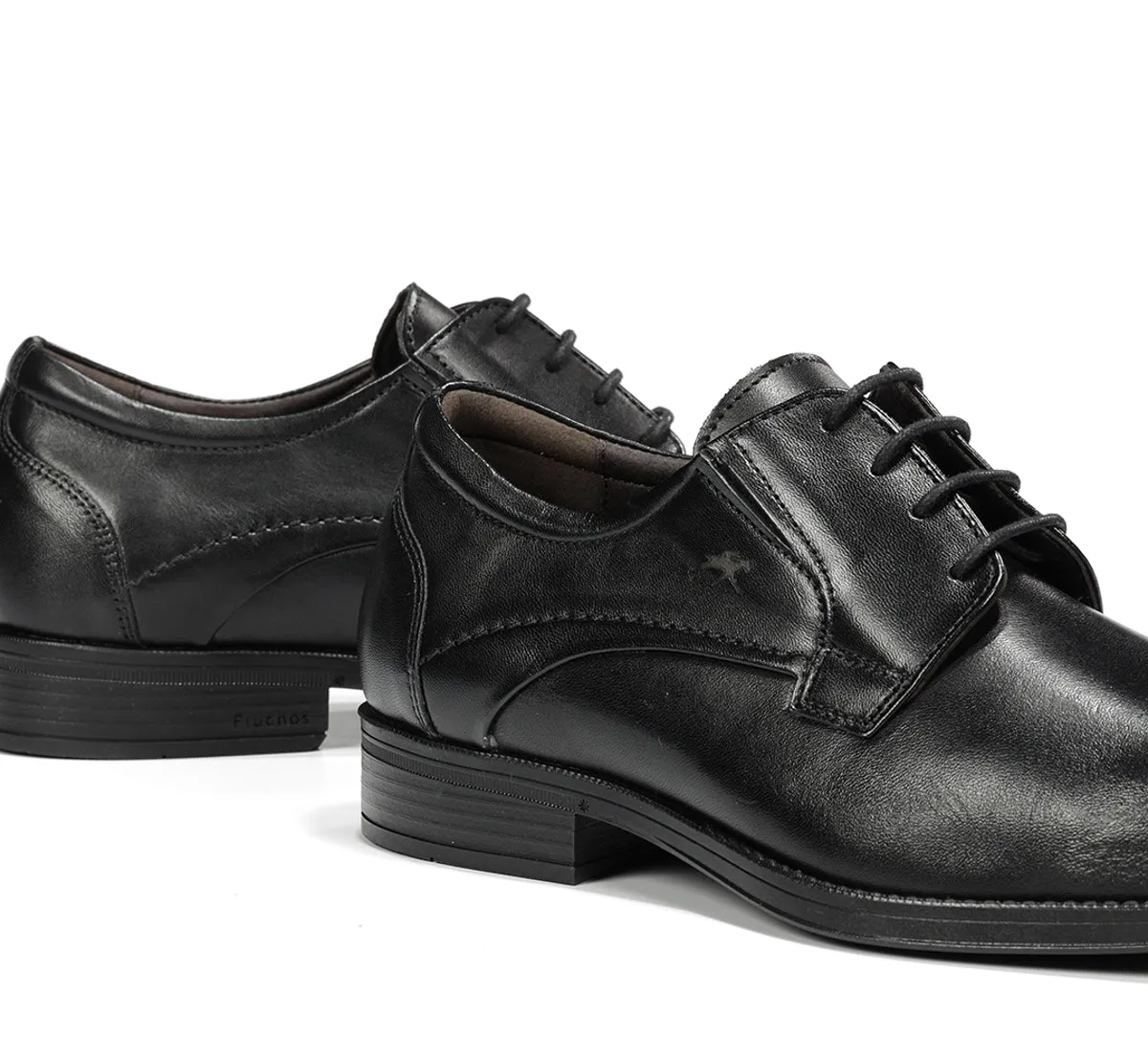 Fluchos Nantes F2488 scarpe uomo nere pelle