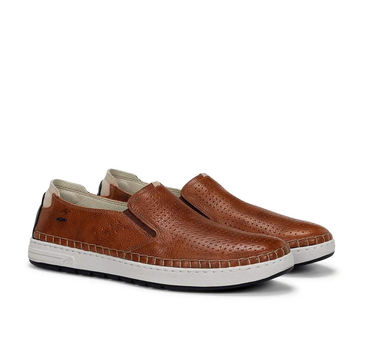 Fluchos Lester F1719 mocassini uomo marroni comfort