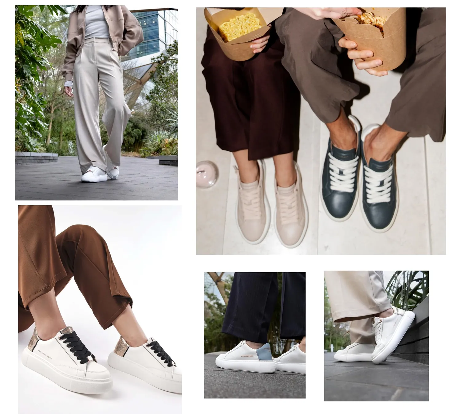 Alexander Smith Eco-Greenwich sneakers donna ecopelle casual