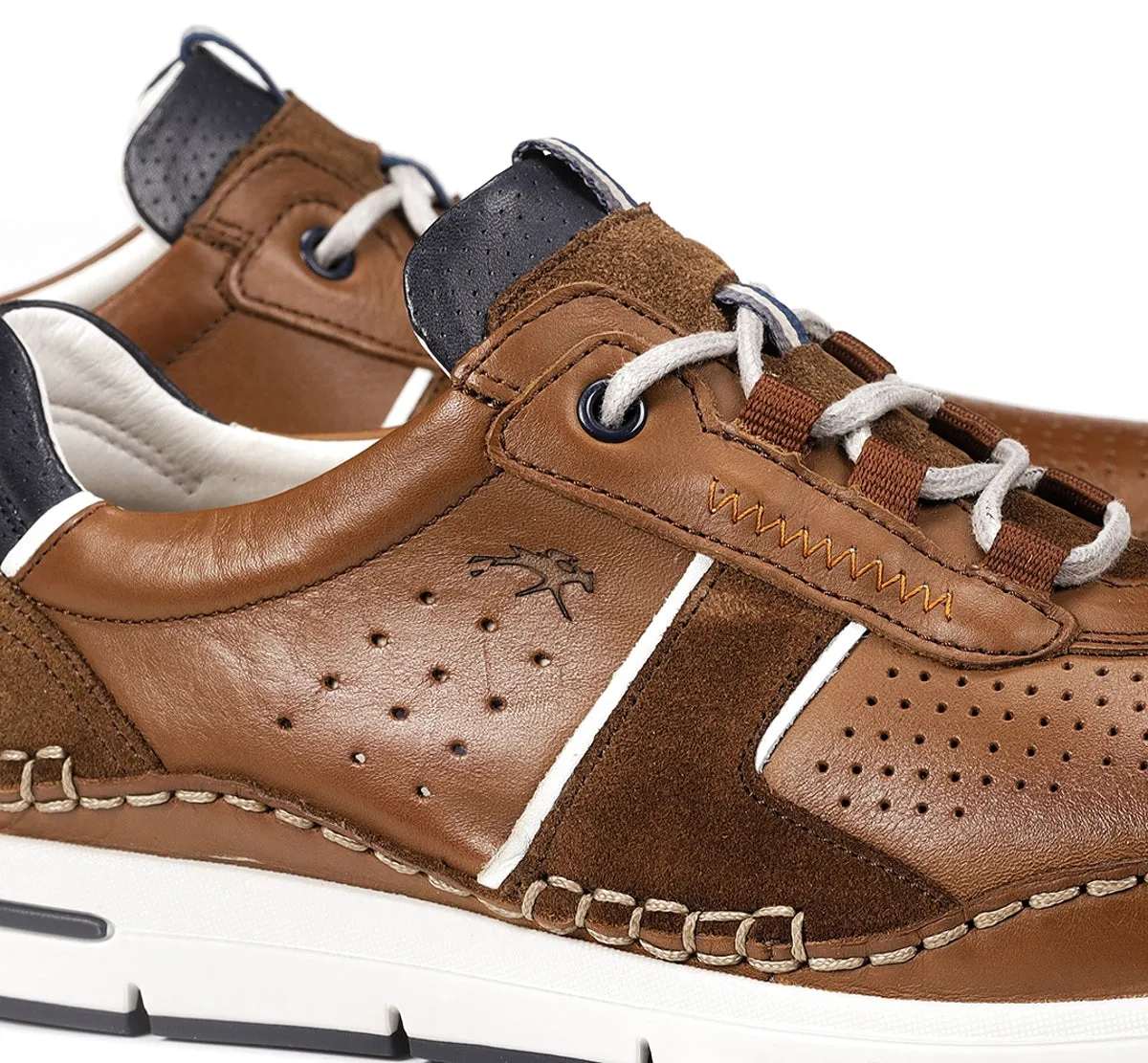 Fluchos Yannic F1442 sneakers uomo marroni stringate