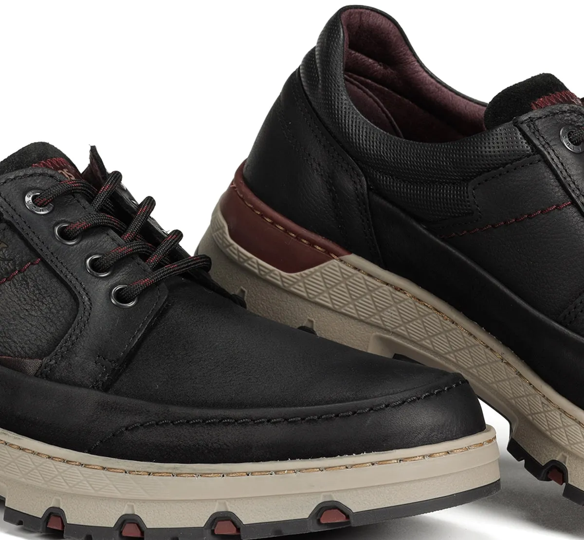 Fluchos Sigurd F1843 scarpe uomo nere ammortizzate