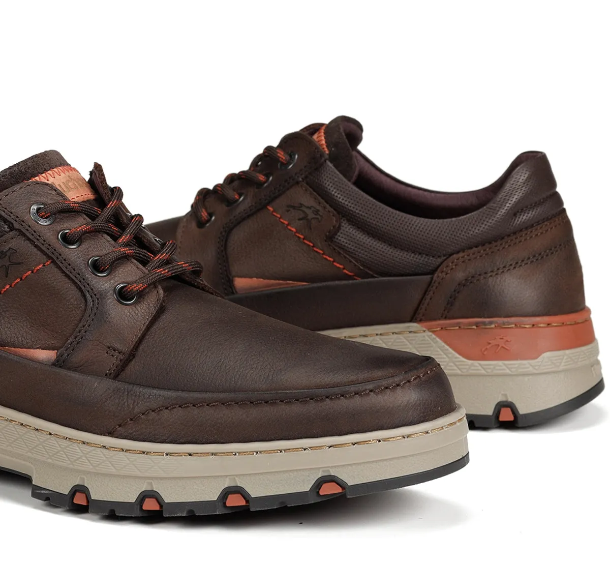 Fluchos Sigurd F1843 Scarpe Uomo Marroni Comode