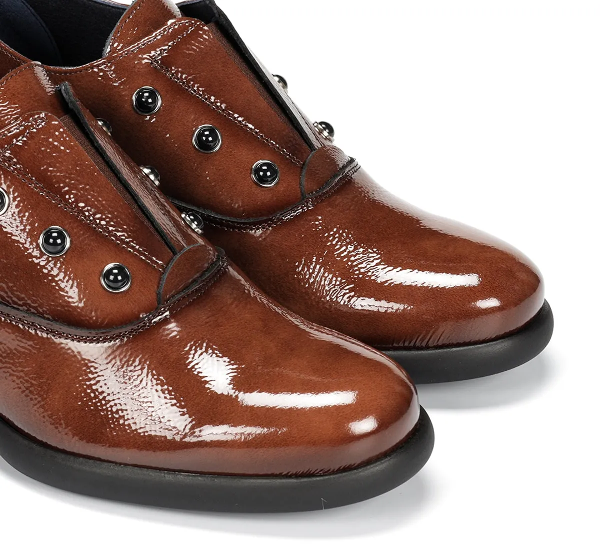 Dorking Macy D9376 scarpe donna marroni tacco medio