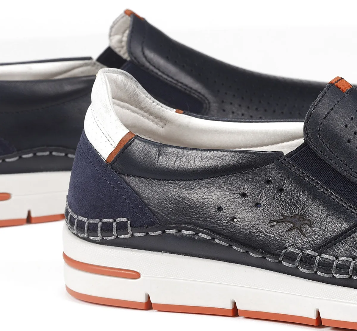 Fluchos Yannic F1445 scarpe uomo blu comode