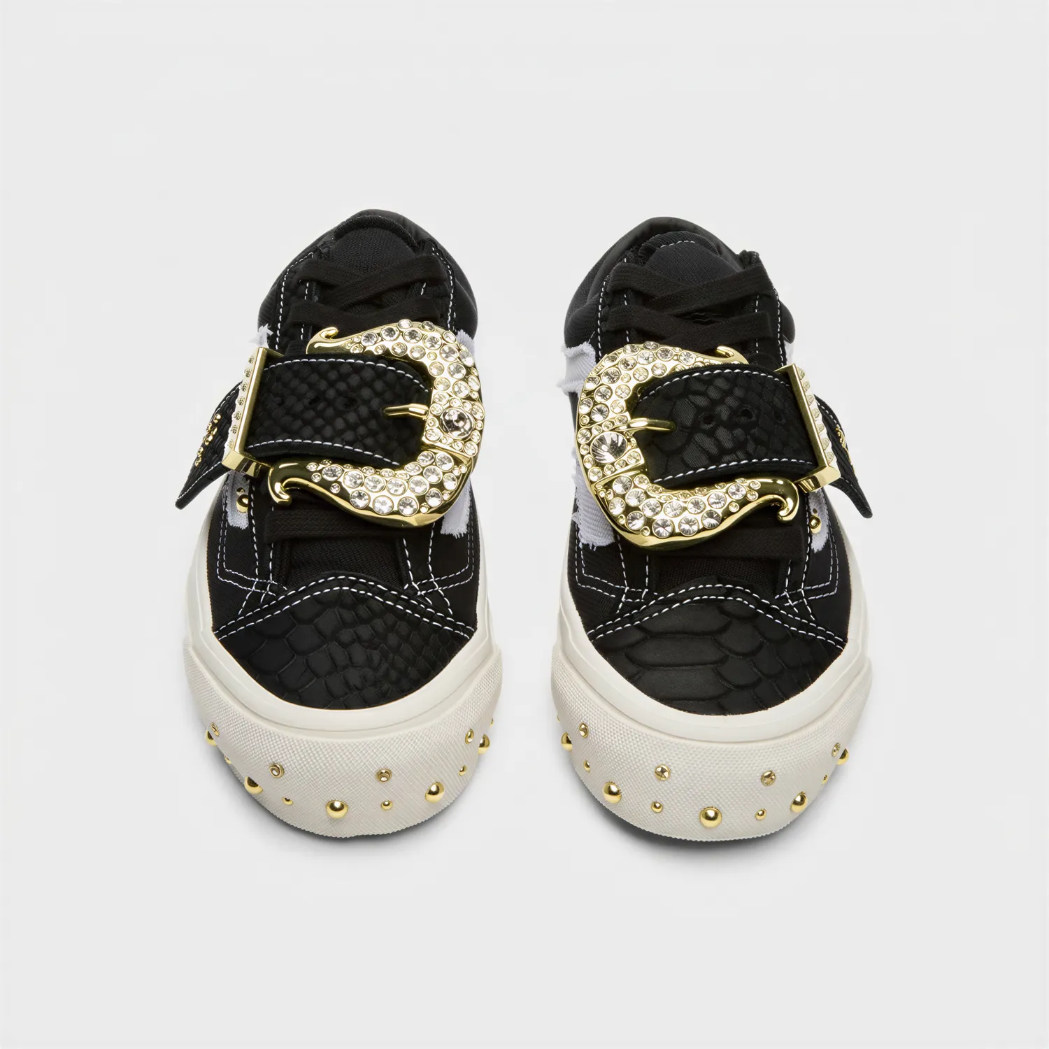 Metagirl Vans Old Skool 36 Diva sneakers nere oro fibbia