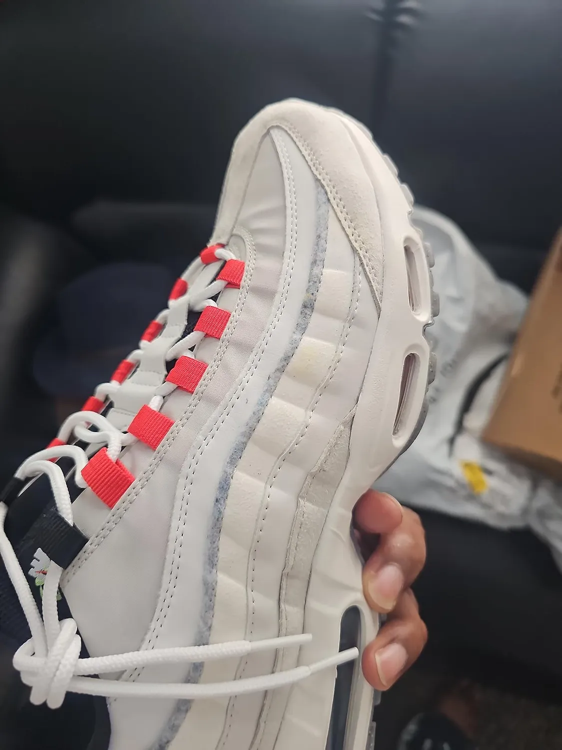 Nike Air Max 95 sneakers uomo 45 EU Grigio Cemento