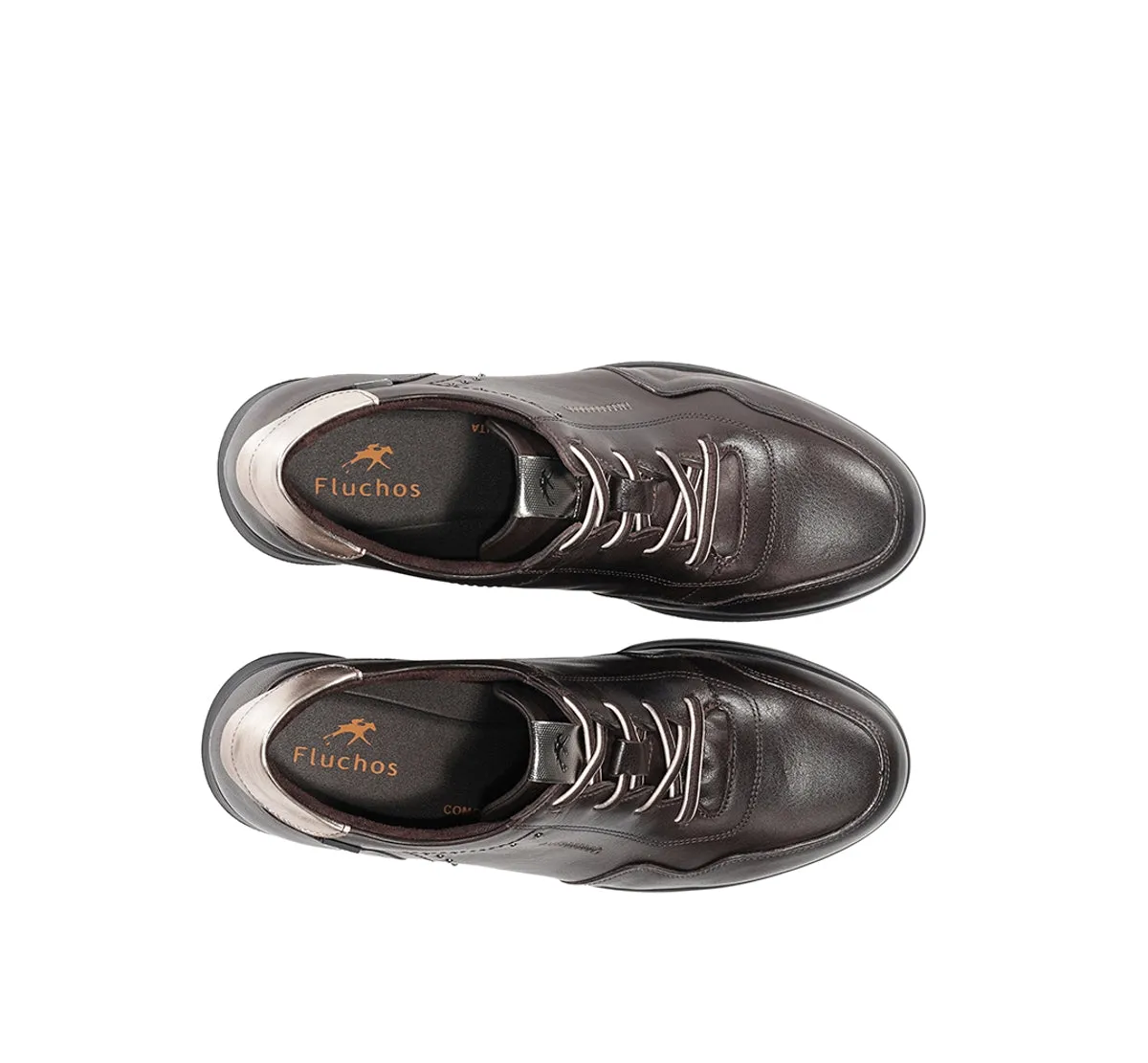 Fluchos Novax F2545 sneakers marrone donna zeppa