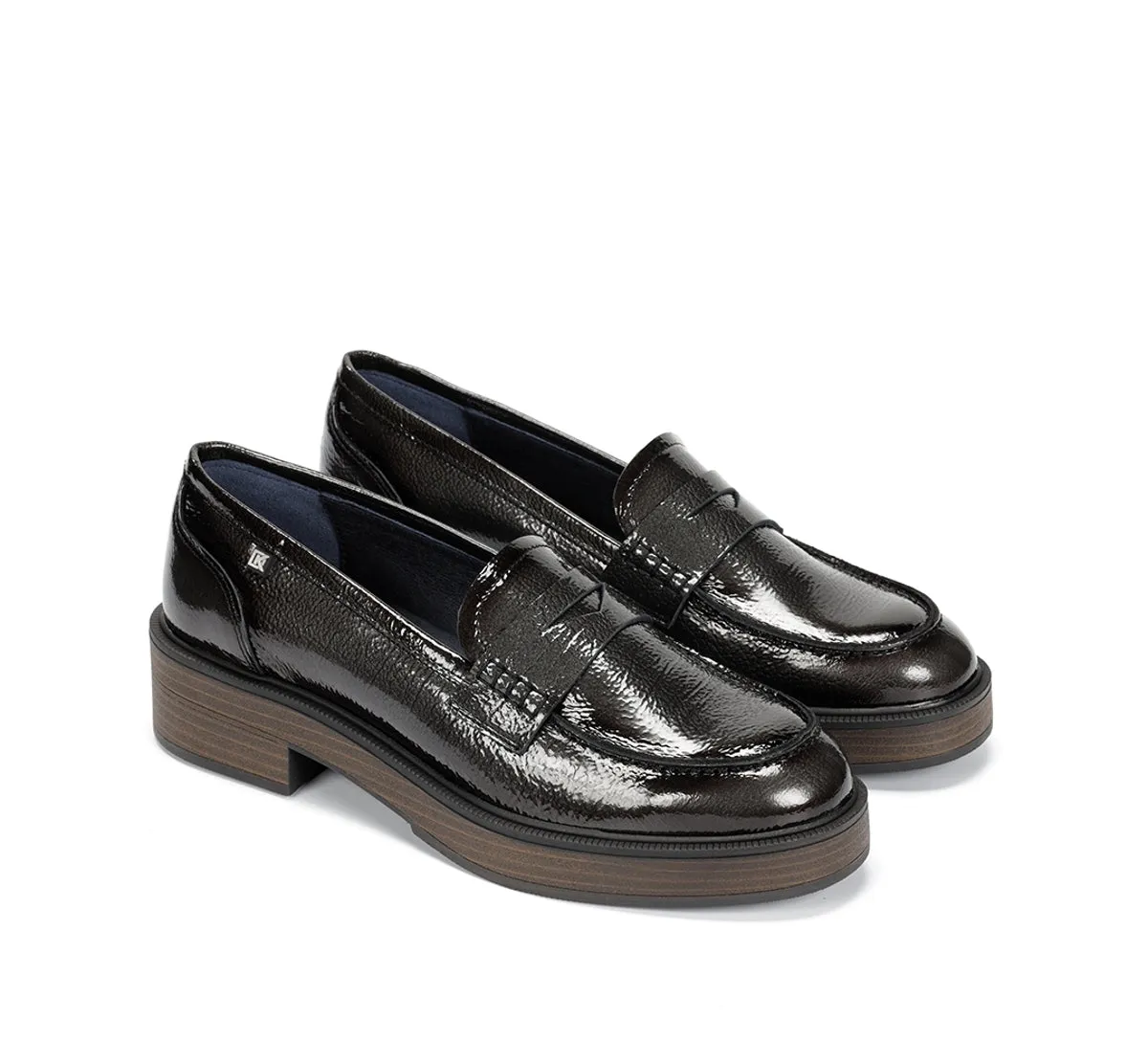 Fluchos Idaly D9380 Mocassini Donna Grigio Elegante